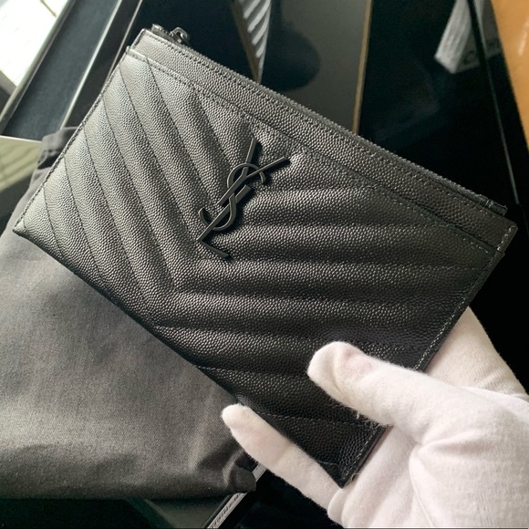 Yves Saint Laurent Handbags - Saint Laurent Monogramme Quilted Wallet